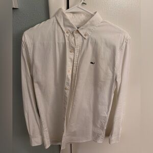 White Button-Down Oxford Shirt